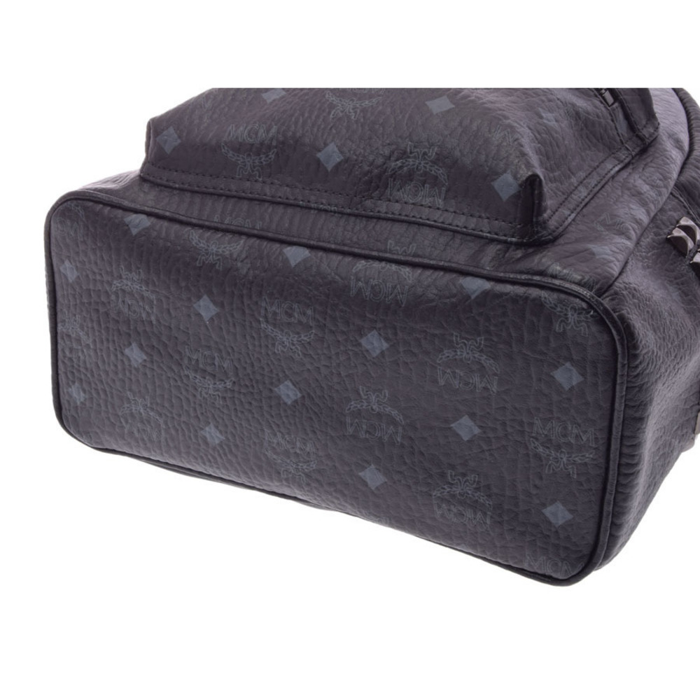 Mcm Backpack Studded Backpack Rucksack Black - image 6